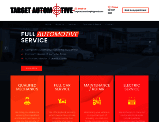 targetautomotive.com.au screenshot