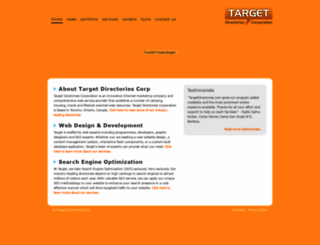 targetdirectories.com screenshot