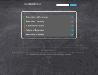 targeteducation.org screenshot