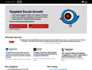 targetgrow.com screenshot