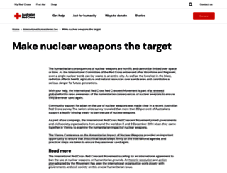 targetnuclearweapons.org.au screenshot