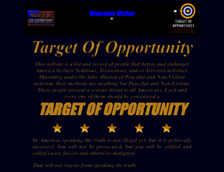 targetofopportunity.com screenshot