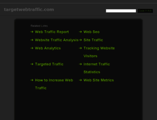 targetwebtraffic.com screenshot