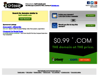 tarif-reduit.com screenshot