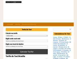 tarifadetaxi.com screenshot