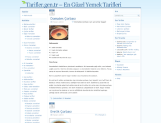tarifler.gen.tr screenshot