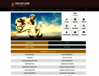 tarihnotlarim.com screenshot