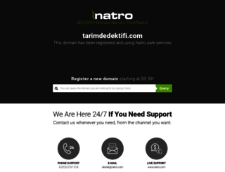 tarimdedektifi.com screenshot