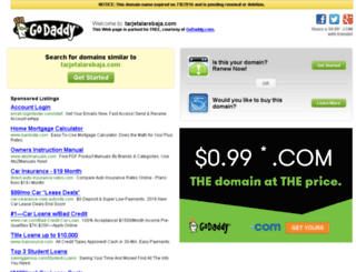 tarjetalarebaja.com screenshot