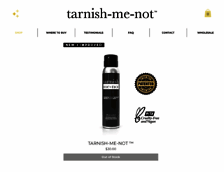 tarnishmenot.com screenshot