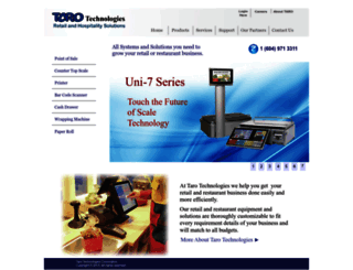 taro-tec.com screenshot