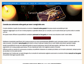 tarocchigratisonline.net screenshot