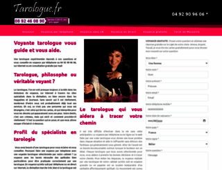 tarologue.fr screenshot