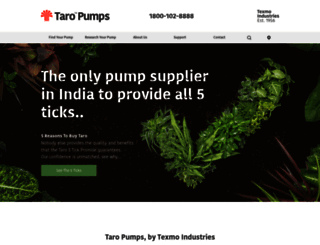 taropumps.com screenshot