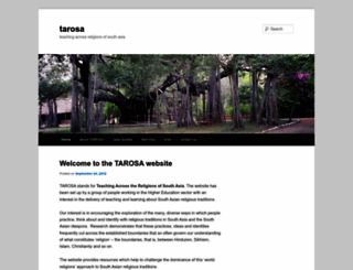 tarosaproject.wordpress.com screenshot