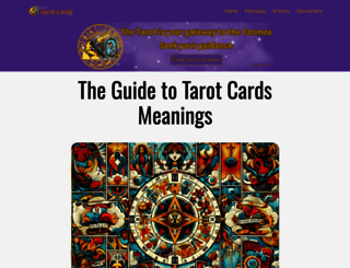 tarot-cards-meanings-guide.com screenshot