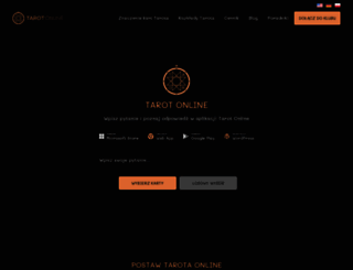tarot-online.com.pl screenshot