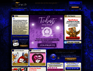 tarot.fr screenshot