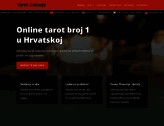 tarotgatanje.com screenshot
