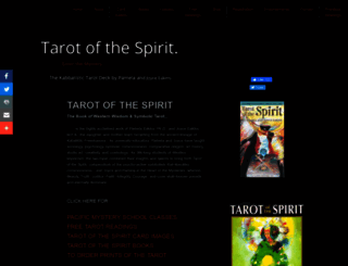 tarotofthespirit.com screenshot