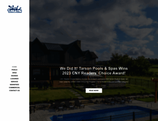 tarsonpools.com screenshot