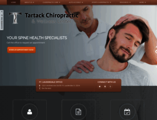 tartackchiropractic.com screenshot