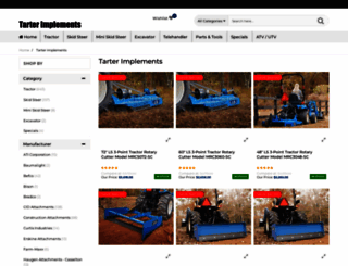 tarterimplements.com screenshot