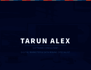 tarunalex.com screenshot