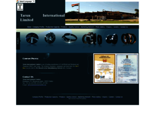 taruninternationalltd.com screenshot