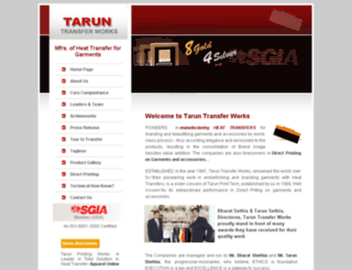 tarunprints.com screenshot