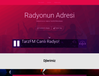 tarzfm.net screenshot