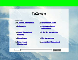 tarzo.com screenshot