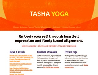 tashayoga.com screenshot