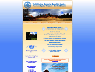 tashicholing.org screenshot