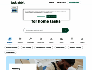 taskrabbit.co.uk screenshot