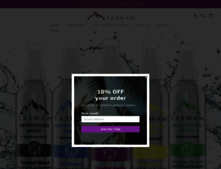 tasman-cosmetics.myshopify.com screenshot