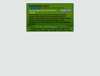 tasmaniaflight.com.au screenshot