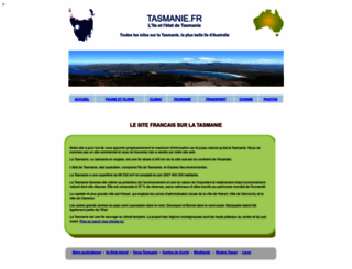 tasmanie.fr screenshot