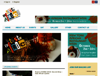 tasteafricausa.com screenshot