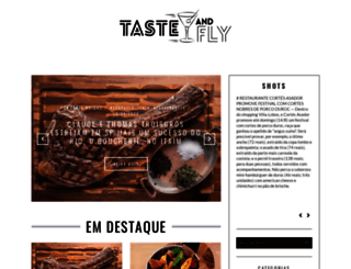 tasteandfly.com.br screenshot