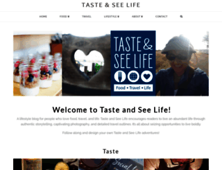tasteandseelife.com screenshot