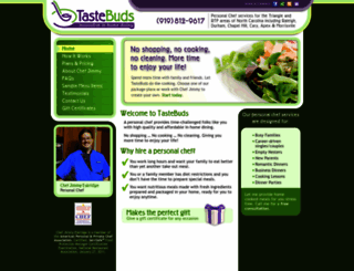 tastebudsnc.com screenshot