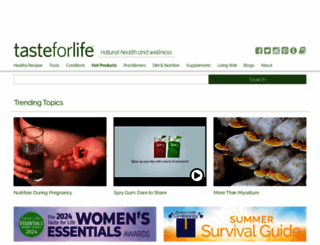 tasteforlife.com screenshot