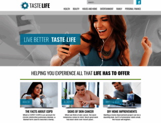 tastelife.com screenshot