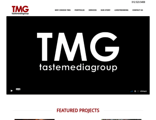 tastemediagroup.com screenshot