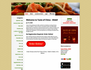 tasteofchina-la.com screenshot