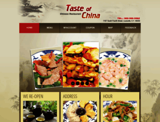 tasteofchinalouisville.com screenshot