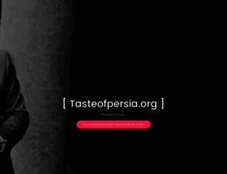 tasteofpersia.org screenshot