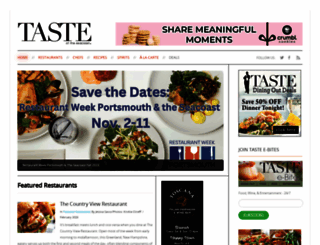 tasteoftheseacoast.com screenshot