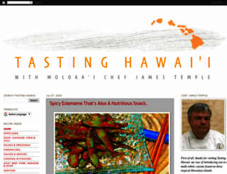 tastinghawaii.com screenshot